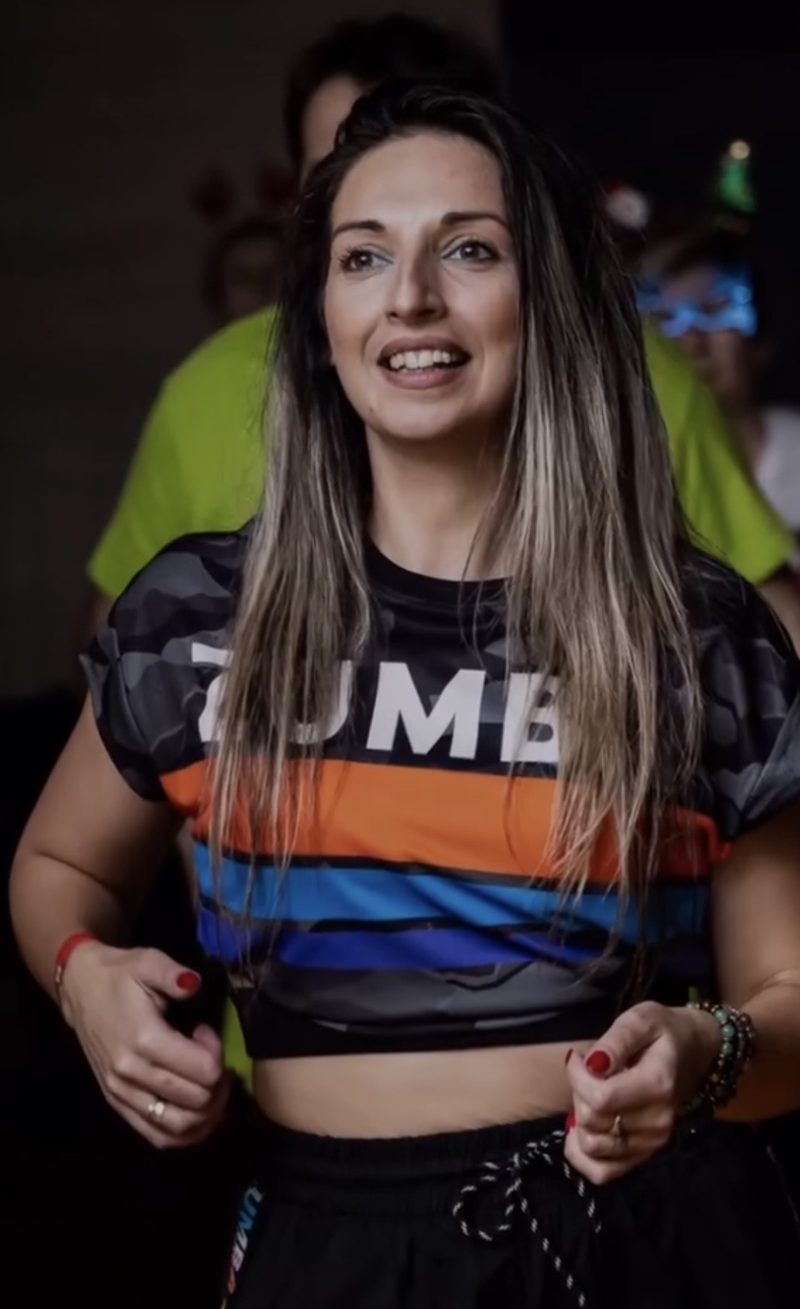 Milica Koričanac, instruktorka Zumbe u Colosseum Kraljevo